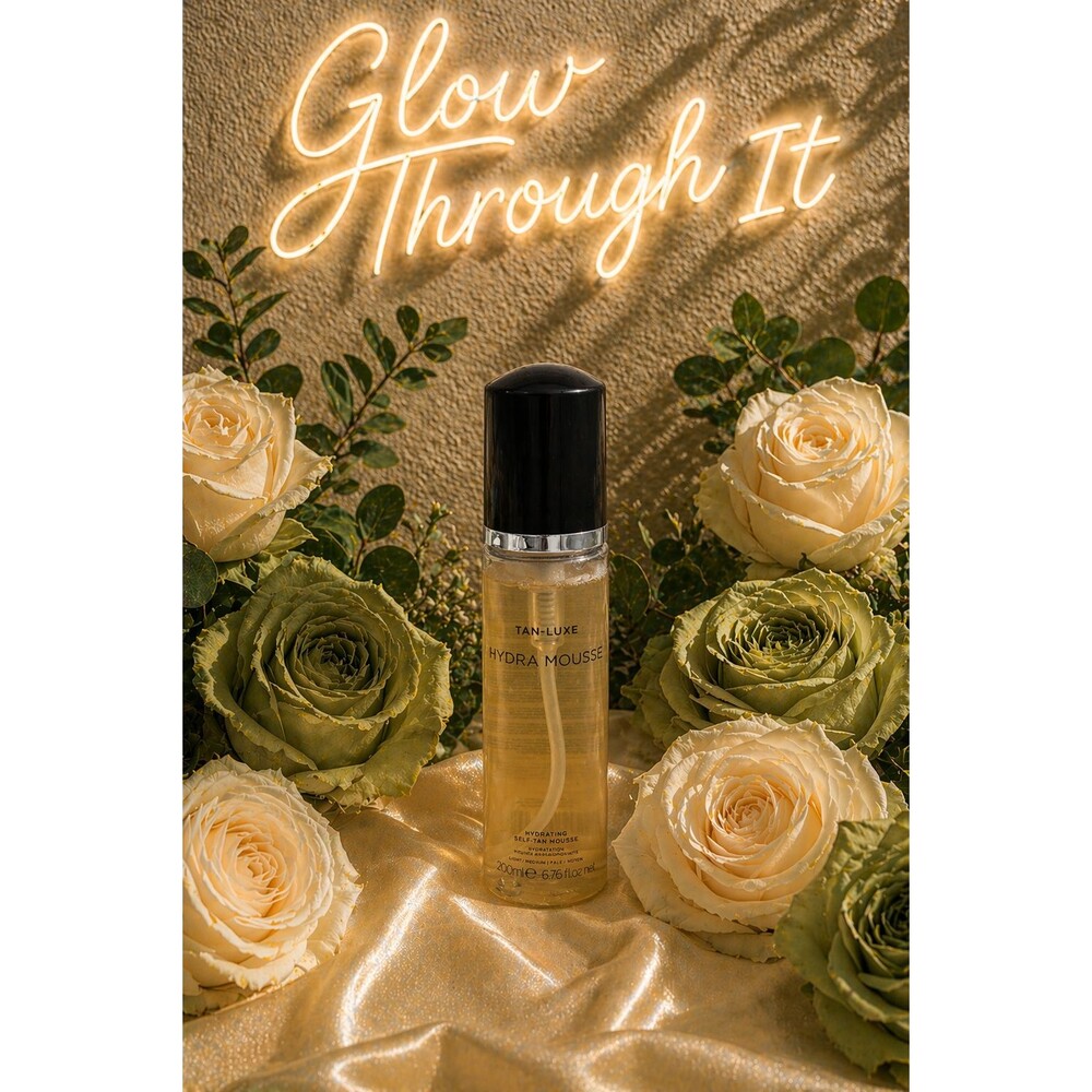 Tan-Luxe Hydra-Mousse Hydrating Self-Tan Vegan 6.76 oz 200ml Light/Medium NEW